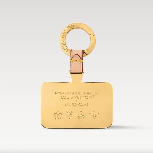 村上隆コラボ【ルイヴィトン】LV×TM チェリースマホストラップ 偽物