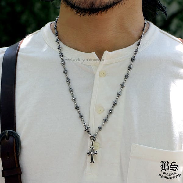 ★美品★クロムハーツ タイニーE CHプラスチョークチェーンネックレス クロムハーツ タイニーE CHプラスチョークチェーンネックレス 偽物