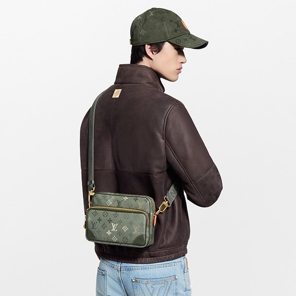 新作 ルイヴィトン Nil カーキグリーンモノグラム ショルダーバッグ