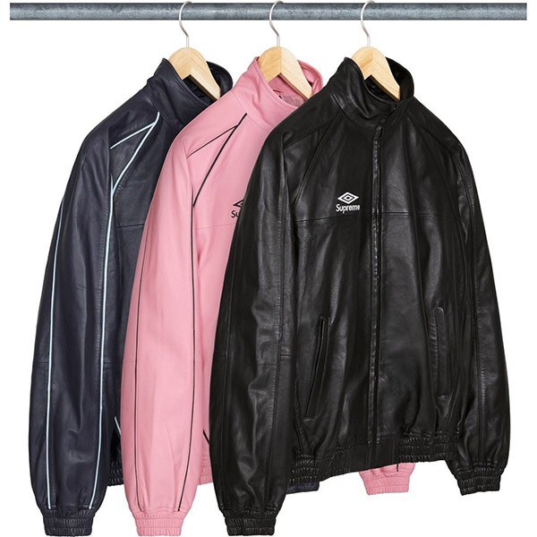 新作で超限定【シュプリーム x Umbro 偽物】ラムスキンレザー トラック
