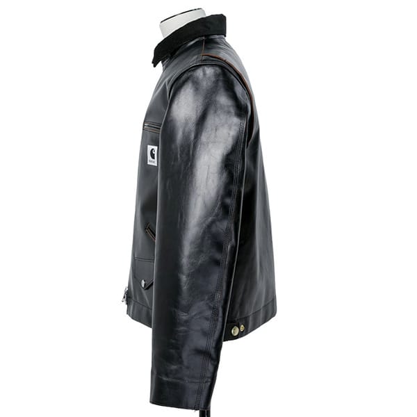 sacai x Carhartt レザージャケット スーパーコピー-SACAI