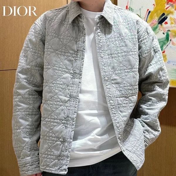 上質な抜け感☆【ディオール】オーバーシャツ N級品 613D581A3040