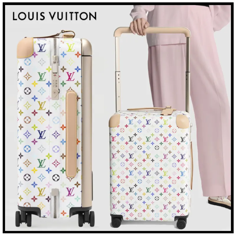 村上隆 ルイヴィトン☆LV × TM スーツケース ホライゾン 55 M27899