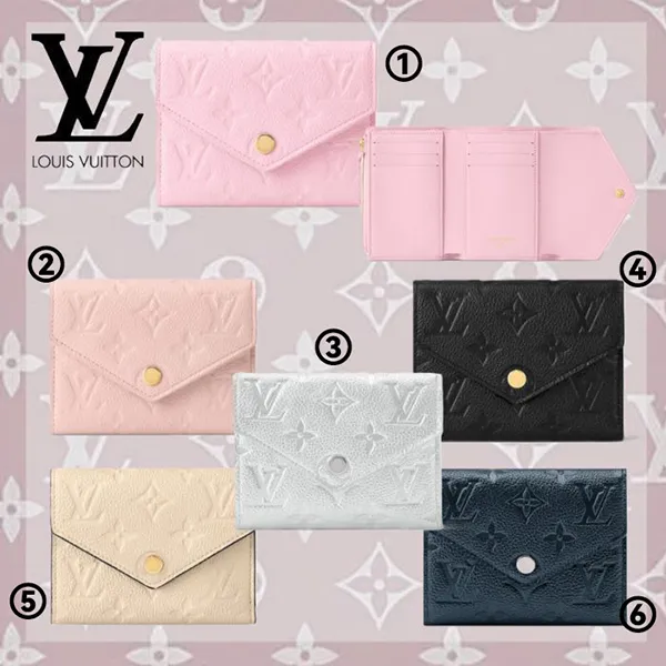 女子力UP♪】ルイヴィトン LV ポルトフォイユ・ヴィクトリーヌ