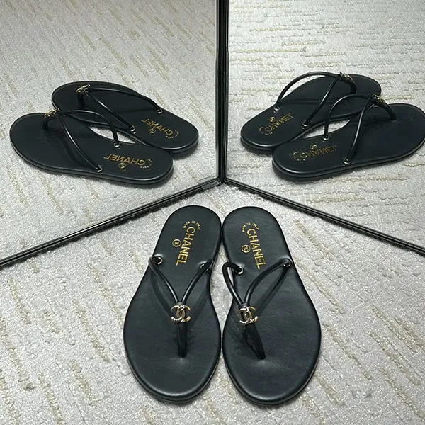 新色☆希少26SS 新作 シャネル◇ シンプルな美しさ レザートング