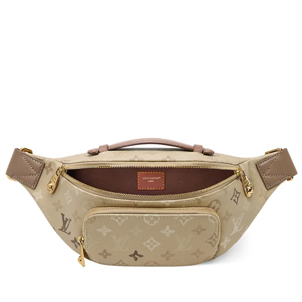 ルイヴィトン LV Rush Bumbag ショルダーバッグ サンドベージュ M29274