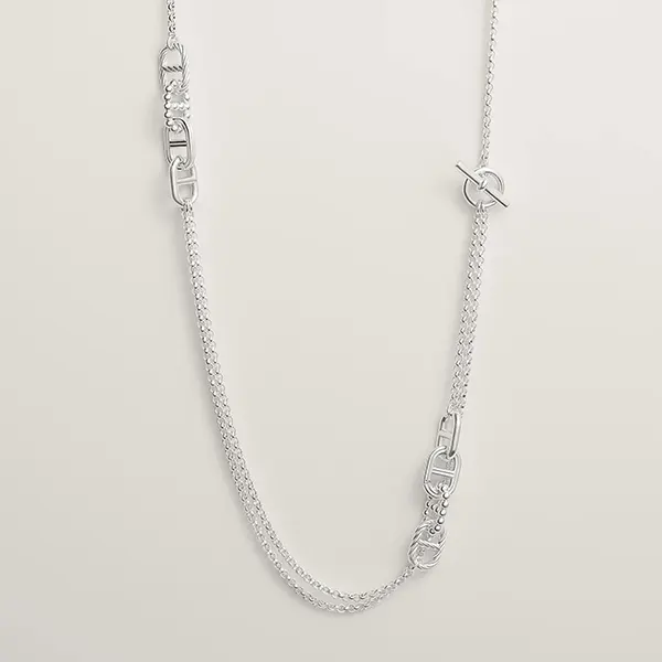 エルメス アレアII ロングネックレス H126215B 00TU-エルメス