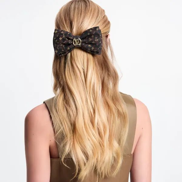 ルイヴィトン N級品 ヘアクリップ・LV サファリ リボン M03607-ルイ