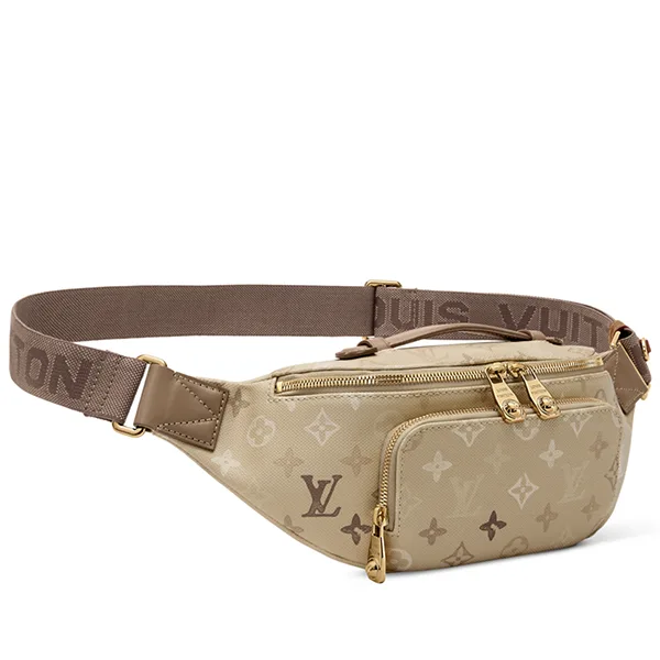ルイヴィトン LV Rush Bumbag ショルダーバッグ サンドベージュ M29274