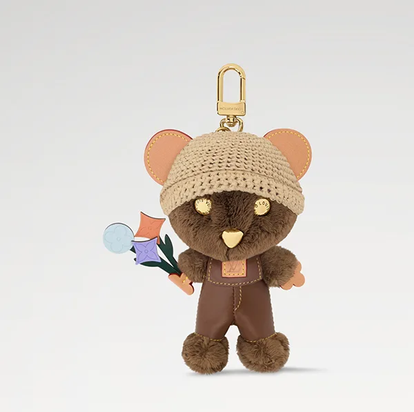 完売間近すぐ届く【ルイヴィトン】バッグチャーム・LV ルイ ベア