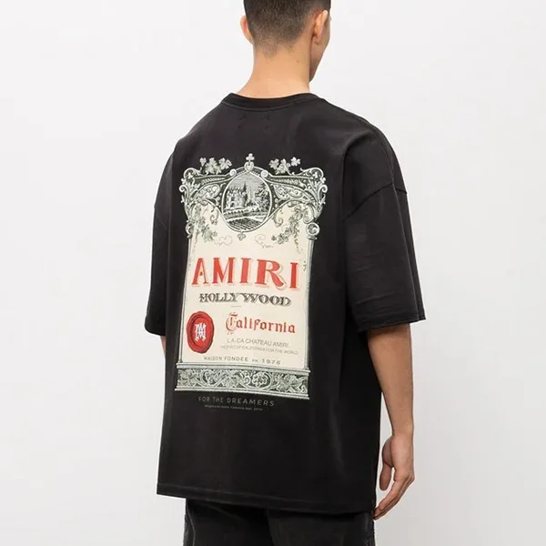 2026春夏 アミリ｜CHATEAU STAMP オーバーサイズ Tシャツ ami071310