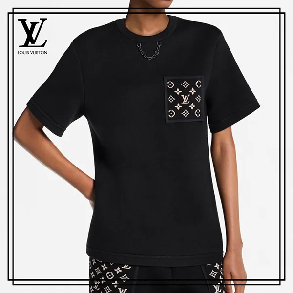デイリー使いに【ルイヴィトン】モノグラム ポケットTシャツ スーパー