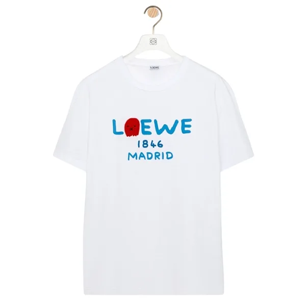 180周年限定【ロエベ】ライオン たてがみ テリーパッチ Tシャツ