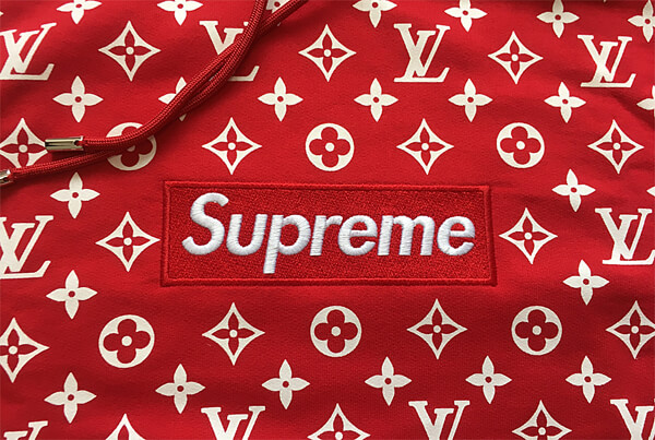 シュプリーム×ルイ・ヴィトンスーパーコピー 限定 Box Logo Hooded