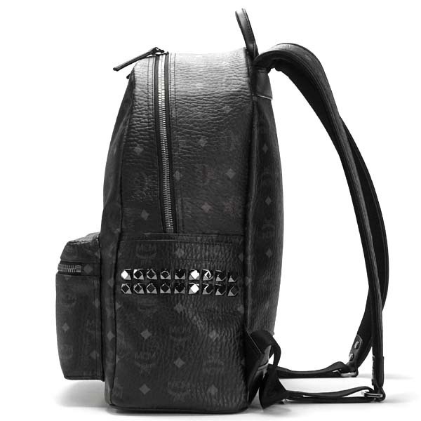 エムシーエム MCMリュック 偽物 MMK6SVE38 BK001 BLACK ブラック-MCM