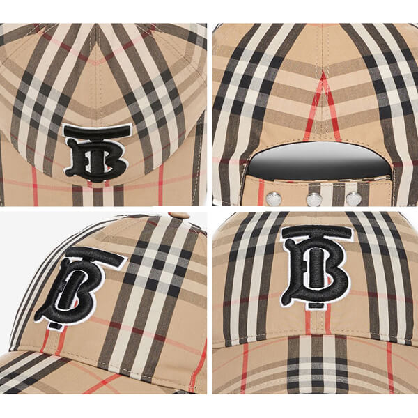 バーバリー キャップ コピー Vintage check baseball cap 80172831