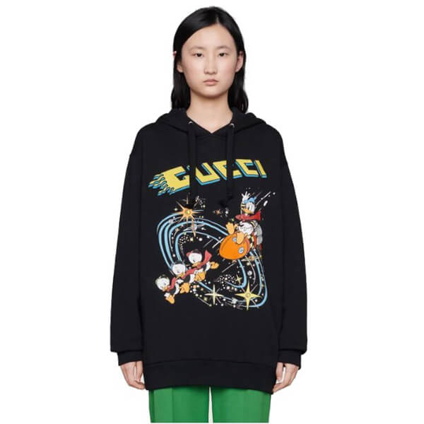 ディズニー グッチ ドナルドダック パーカー 偽物【Disney x グッチ
