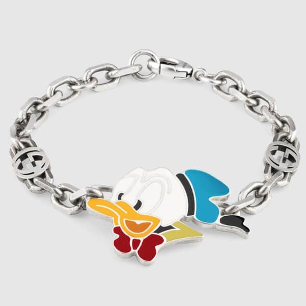 ディズニー グッチ ドナルドダック ブレスレット 偽物 グッチ